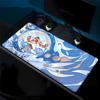 Game Yumemizuki Mizuki Furina Mavuika Raiden Mousepad XXL Large Genshin Impact Mouse Pad Nonslip Keyboard Office Anime Desk Mat