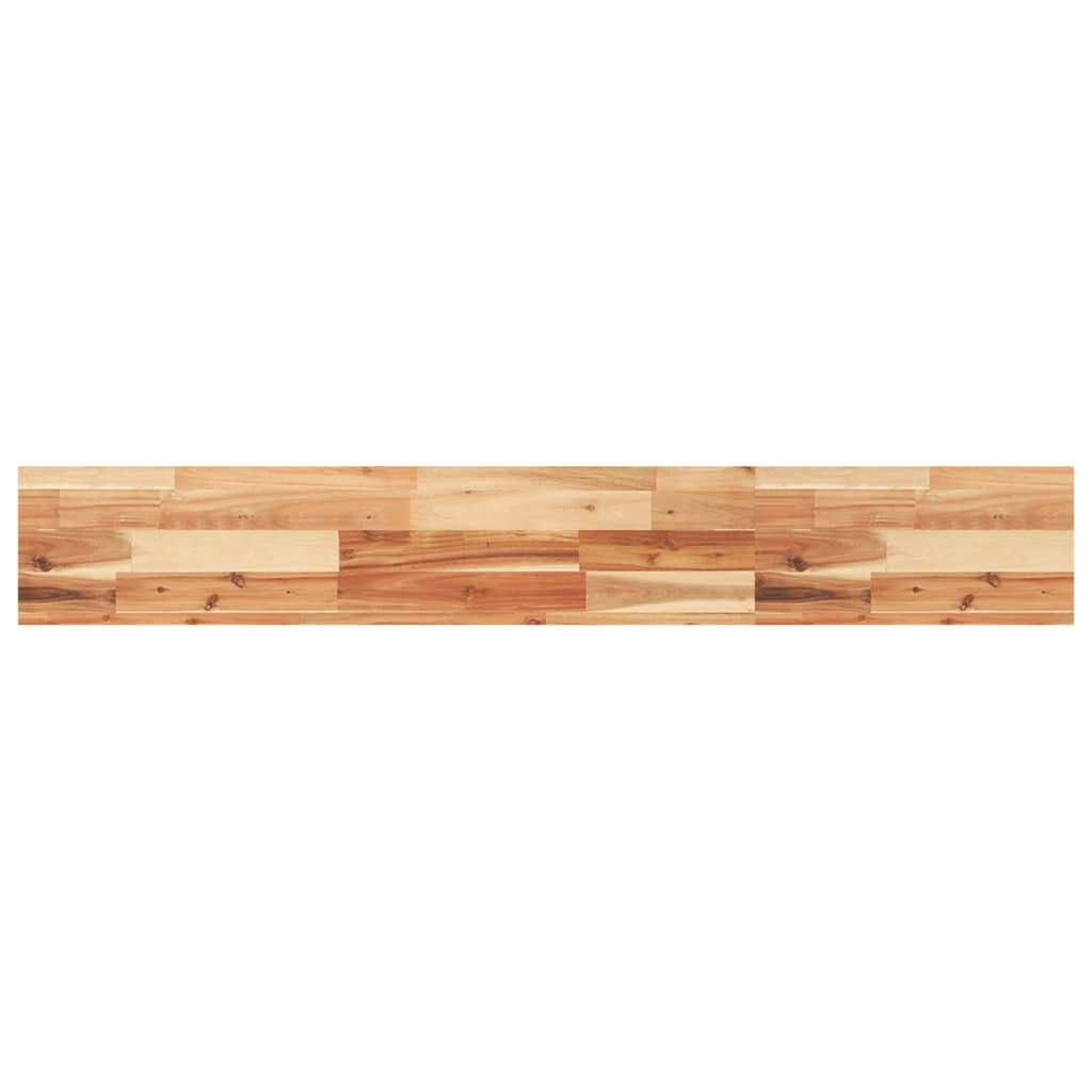 Floating Shelf 120x20x4 cm Solid Acacia Wood Oil Treated