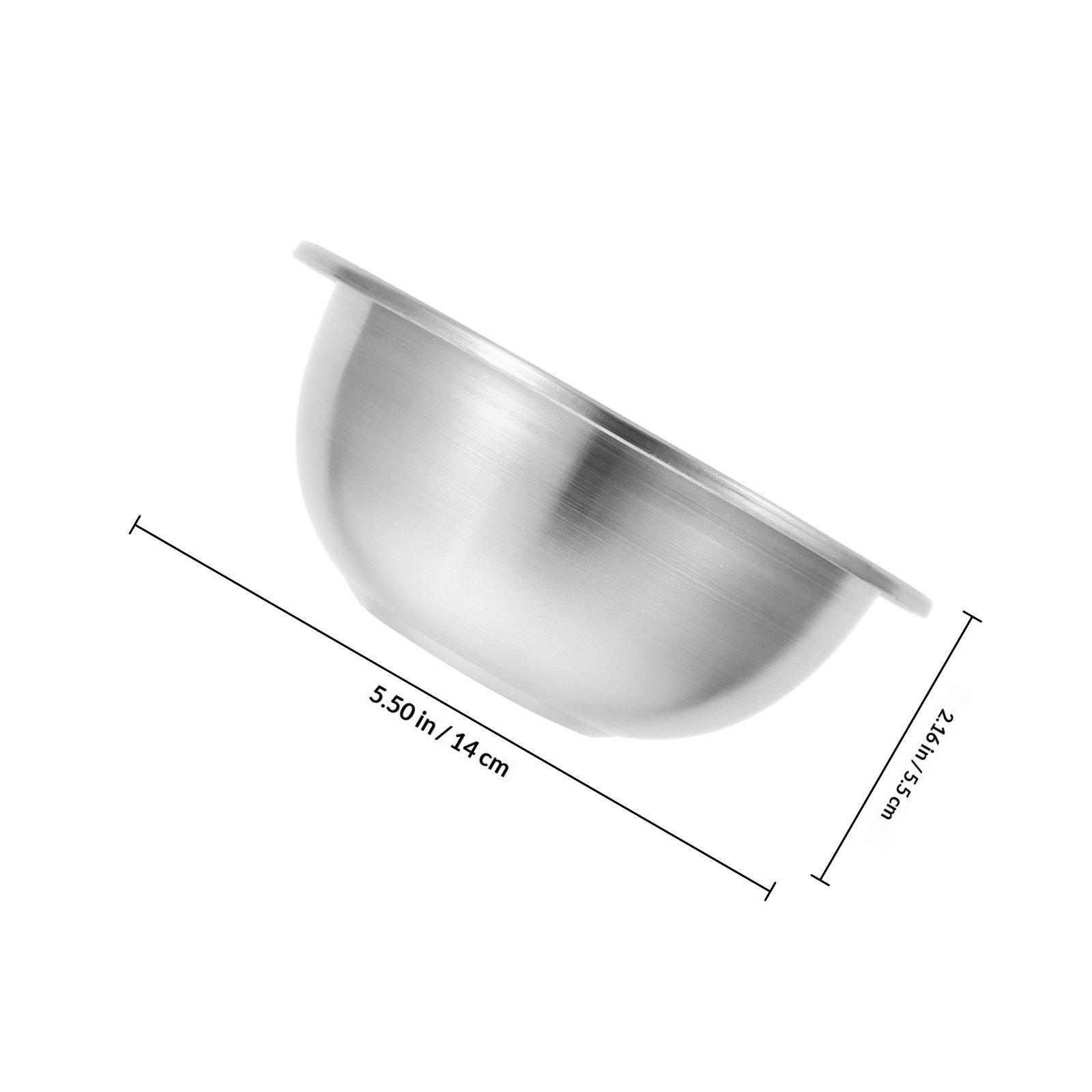 Stainless Steel Large Capacity Mixing Bowl Heavy-Duty Rustproof Nesting Bowl Soup Pot Egg Mixing Food Container