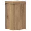 Plant Stand 2 pcs Artisan Oak 10 x 10 x 18 cm engineered wood