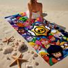Game Brawl Adventure Heroes Beach Towel, Super Soft Microfiber, Gift for Her/Him, Birthday, for Pool, Beach, Travel, Home Decor Fan Gifts