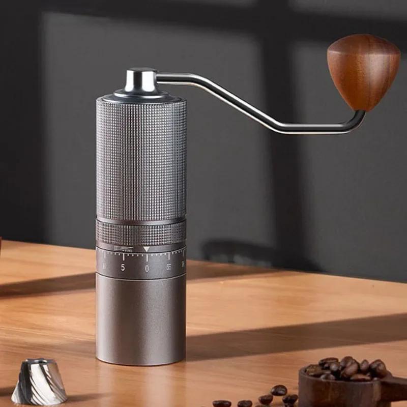 NEW Professional Manual Coffee Grinder 5 Core 6 Core 7 Core Coffee Grinder Espresso CNC Stainless Steel Mill Household Portable