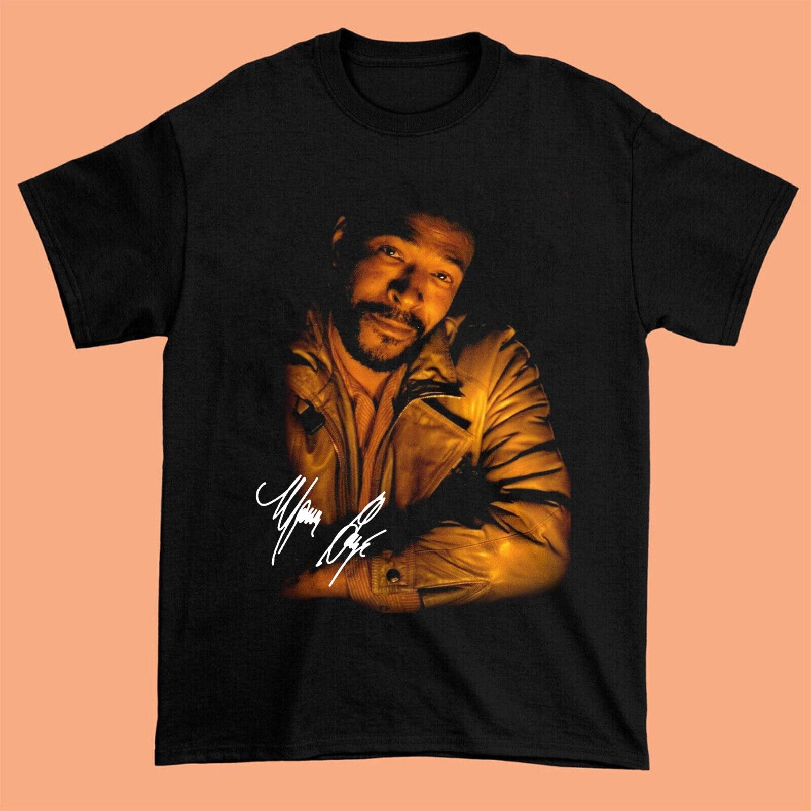 FREESHIP Marvin Gaye Face Cotton Unisex S-5XL T-Shirt S