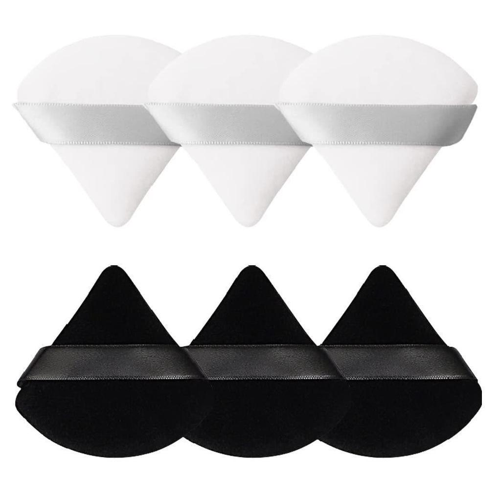 Cross-Border Triangle Powder Puff: Loose Powder Makeup Tool