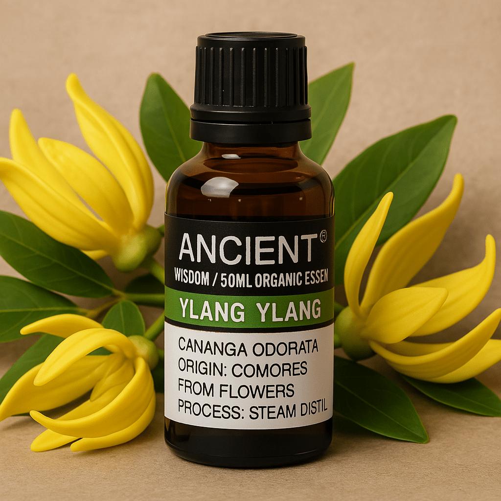 Ylang Ylang Essential Oil Organic Steam Distilled 50ml