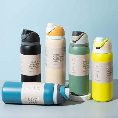 Stainless Steel Thermos Cup Large Capacity Portable Sports Water Cup