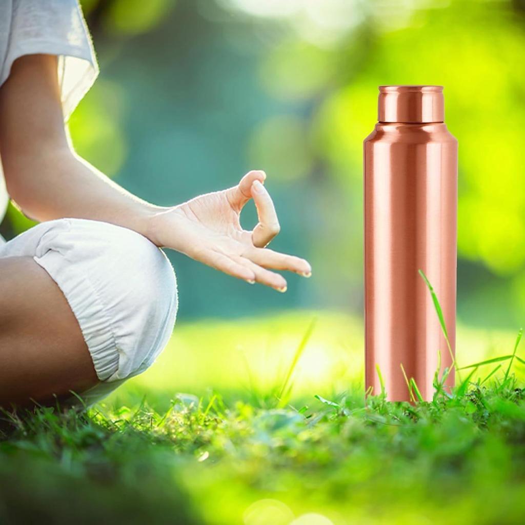 Alpine New Copper Bottle, 900 Ml, 1 Piece, Copper