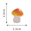 Cute Cartoon Mushroom Dashboard Ornament for Cars
