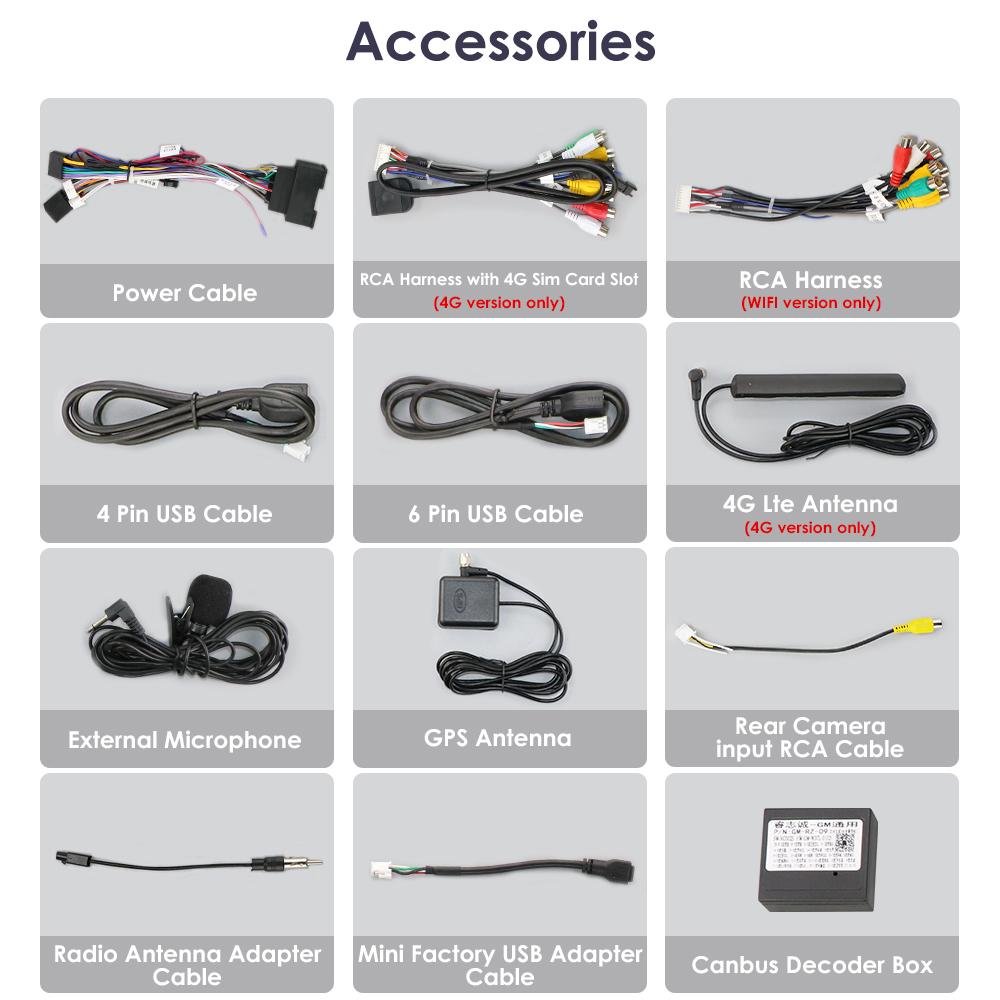 Hizpo Ραδιόφωνο αυτοκινήτου 4G-LTE 9" Android 12 για Chevrolet Cruze J300 J308 2012 - 2015 Συσκευή αναπαραγωγής πολυμέσων GPS 2Din Carplay Auto Stereo Bluetooth SWC HeadUnit