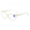 Anti Blue Light Eyeglasses Vintage Cat Eye Pc Clear Lens Presbyopia Glasses Fashion Progressive Color Reading Glasses for Women