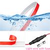Car Hood Daytime Running Light Universal Start-Scan LED Dynamic DRL 12V Auto Flexible Decorative Light Strip Waterproof