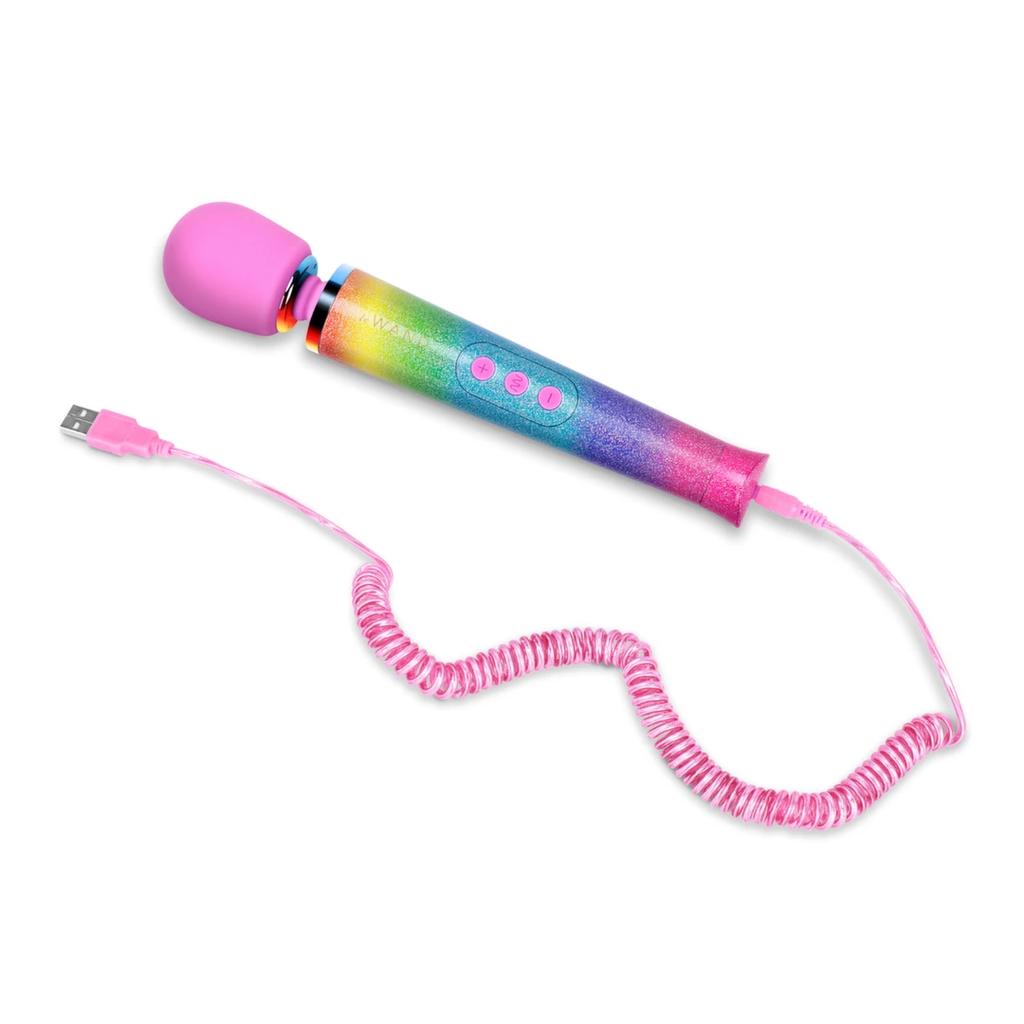 Massager - Le Wand Petite All That Glimmers Massager Rainbow Ombre