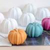Stampo in Silicone di Zucca di Halloween per Realizzazione Candele, Stampo Frutta Dachshund per Aromaterapia, Stampo per Sapone in Gesso, Articoli di Halloween