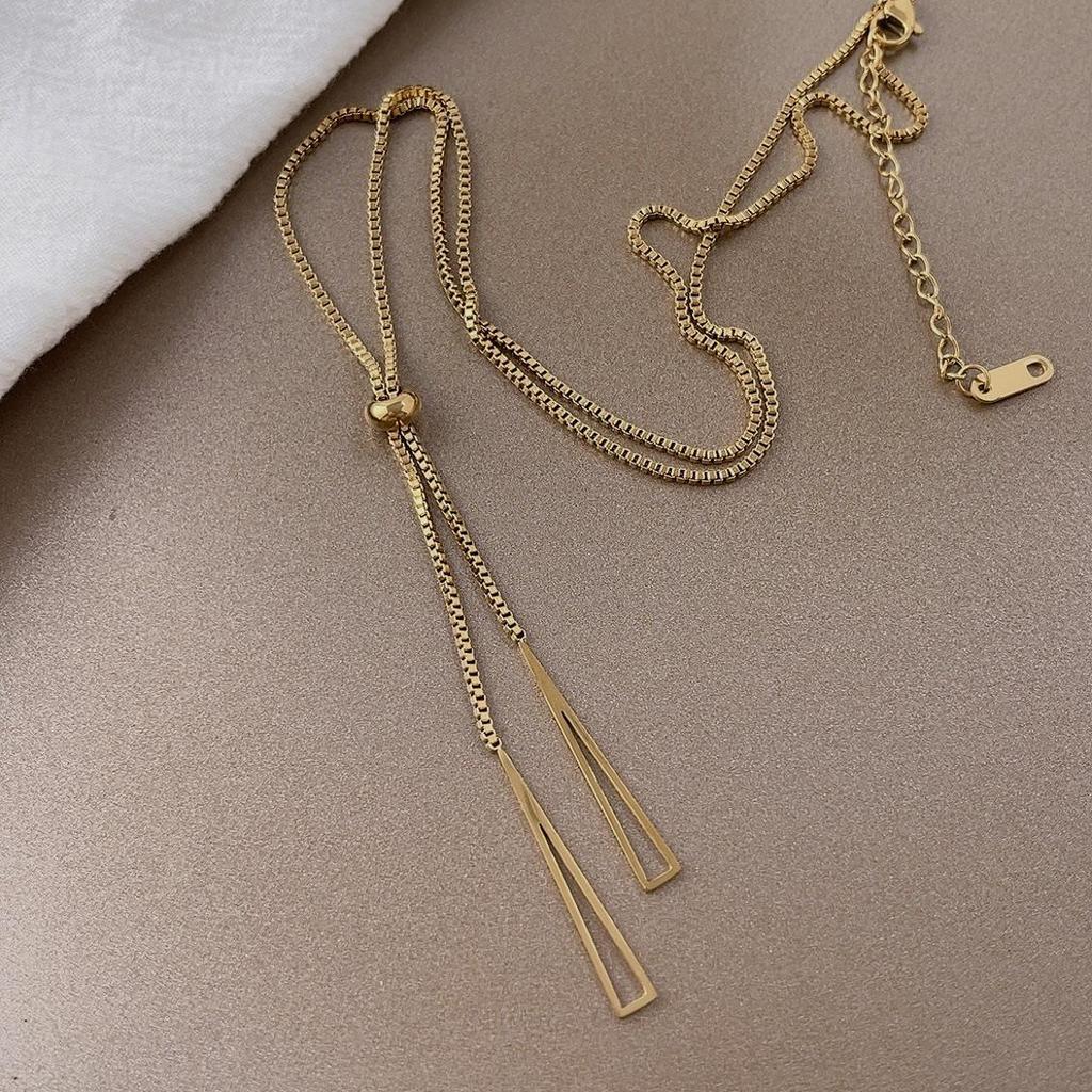 Summer Pearl Double Layer Heart Necklace - Women's Luxurious Layered Clavicle Chain Choker