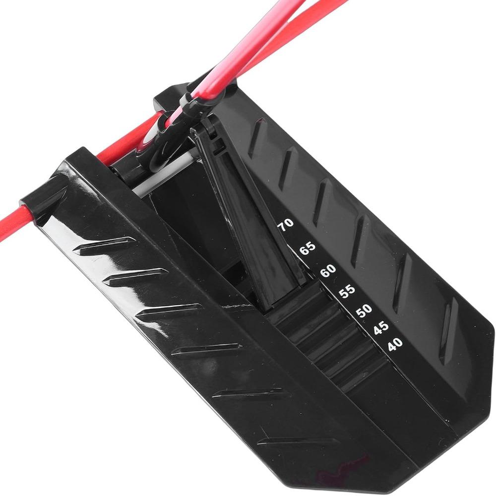7 Adjustable Angles Golf Alignment Stick Holder Portable ABS Base Golf Training Aid Swing Practice