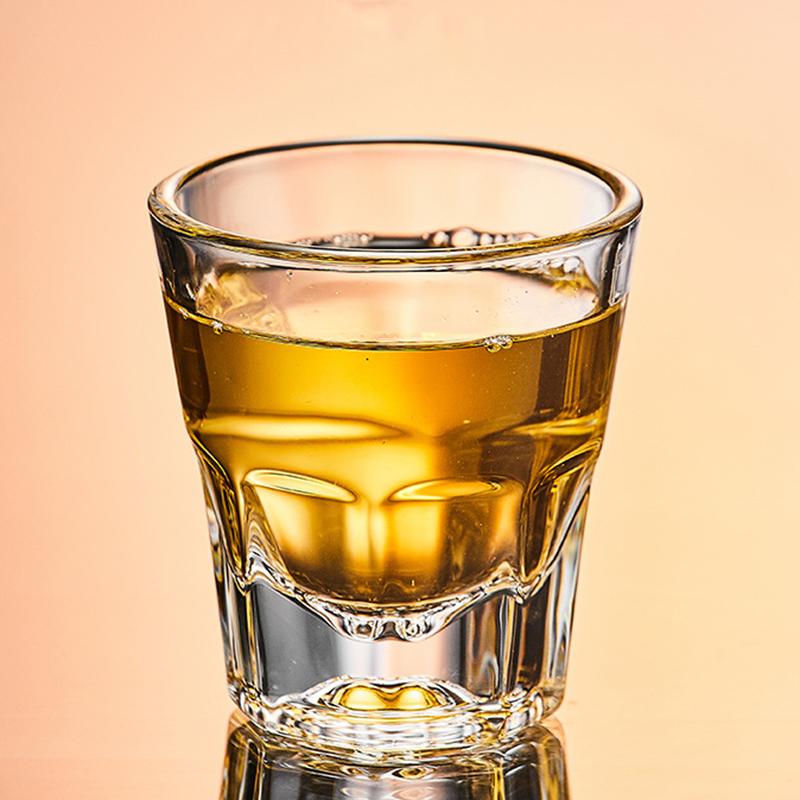 145ml Wine Glass Drinking Whiskey Cups Thick Bottom Spirits Cups Wine Tumblers Beer Mugs Tequila Spirit Glass Aesthetic Bottle