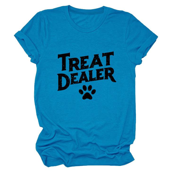 Temperament Casual Versatile Crew Neck Women's Short Sleeve T-Shirt
