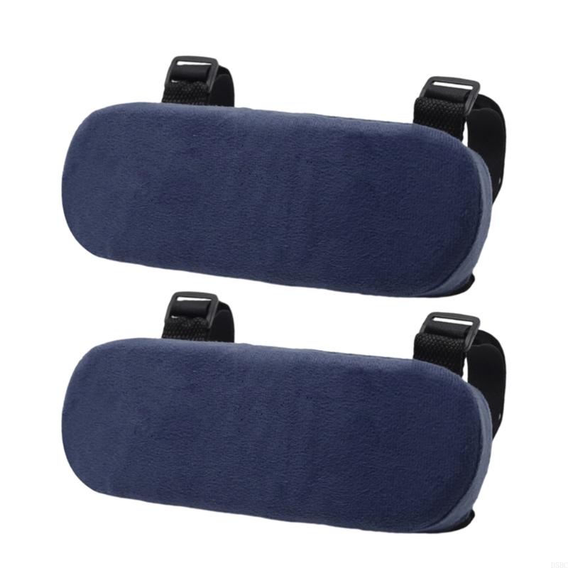 Memory Foam Car Armrest Pad Slip Resistant Surfaces Universals for Sedan SUV MPV Stress Relief Driving Comfortable