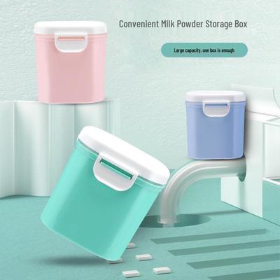 Portable Large-Capacity Sealed Milk Powder Storage Box for Infants and Toddlers
