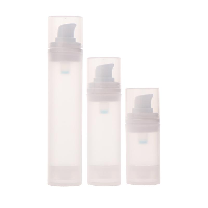 15/30/50Ml Empty Airless Pump Bottles Mini Lotion Vacuum Cosmetic Containers Women Make Up Travel Emulsion Bottle