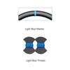 Black Artifcial Carbon Fiber Leather Car Steering Wheel Cover for Mitsubishi Lancer 10 EVO Evolution 2008-2014