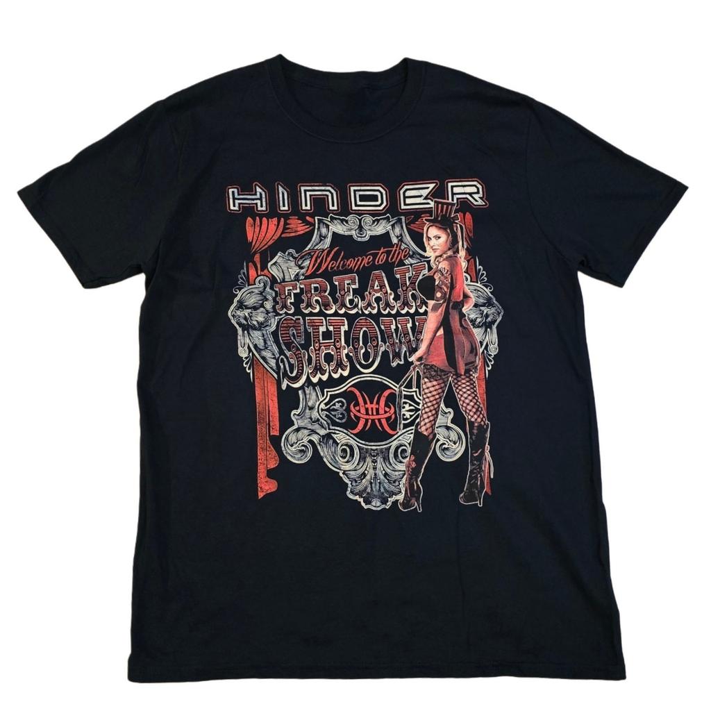 Collection Hinder Rock Band Graphic T-shirt S to 5XL PA382 Unisex T-Shirt