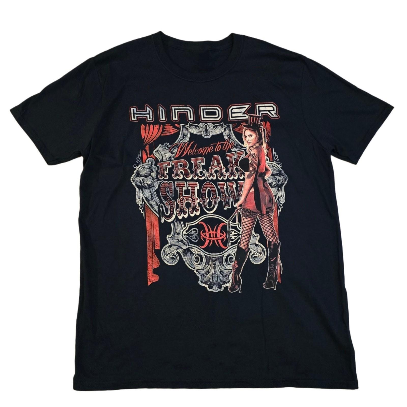 Collection Hinder Rock Band Graphic T-shirt S to 5XL PA382 M
