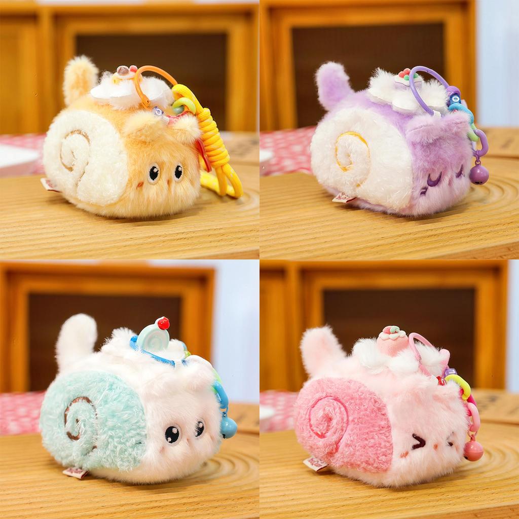 Cat Tea Plush Keychain With Soft Pp Cotton Filling For Girls And Kids