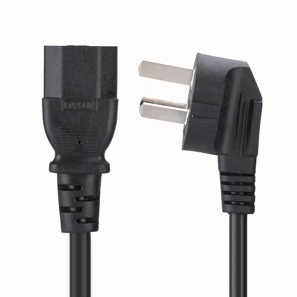 1.5M 3-holes 3 Pin Power Cable Adapter Wall Plug Charger AC Power Cord