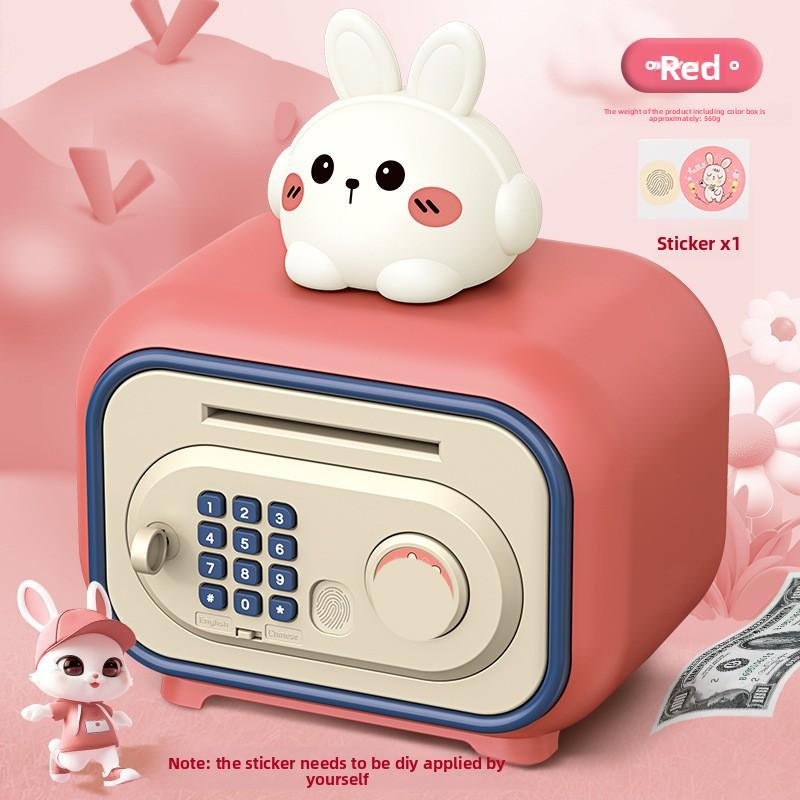 

Детская мультяшная копилка в виде пига - Многофункциональный автоматический роллер для денег, сейф