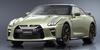 samurai 1/18 scale Nissan GT-R Premium Edition T-Spec Millennium Jade (finished product)