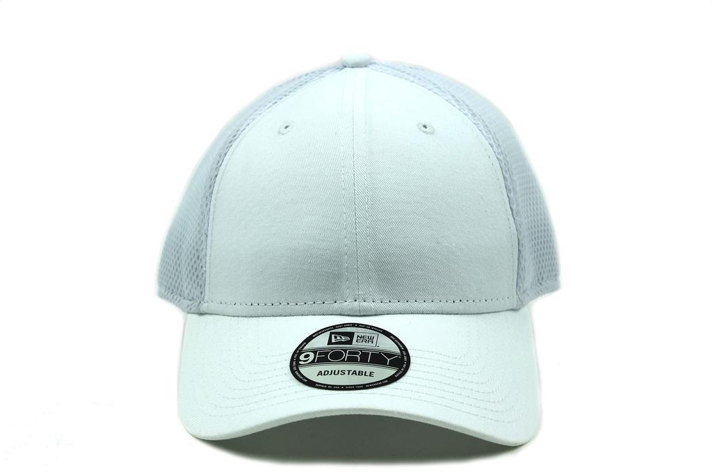 New Era 9FORTY Mesh Snapback Cap (WHITE/WHITE)