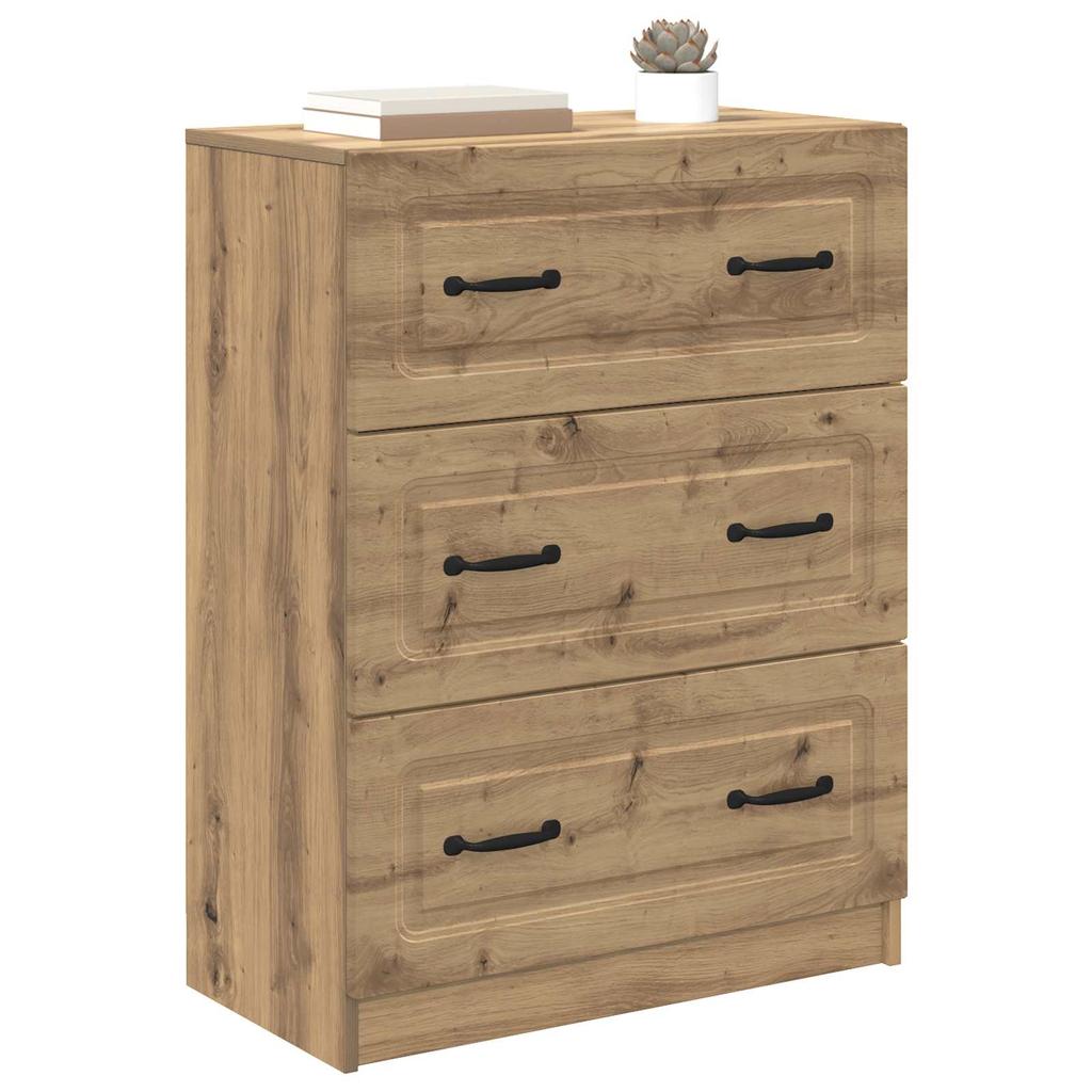 Drawer Chest Artisan Oak 66 x 34.5 x 87 cm Particleboard