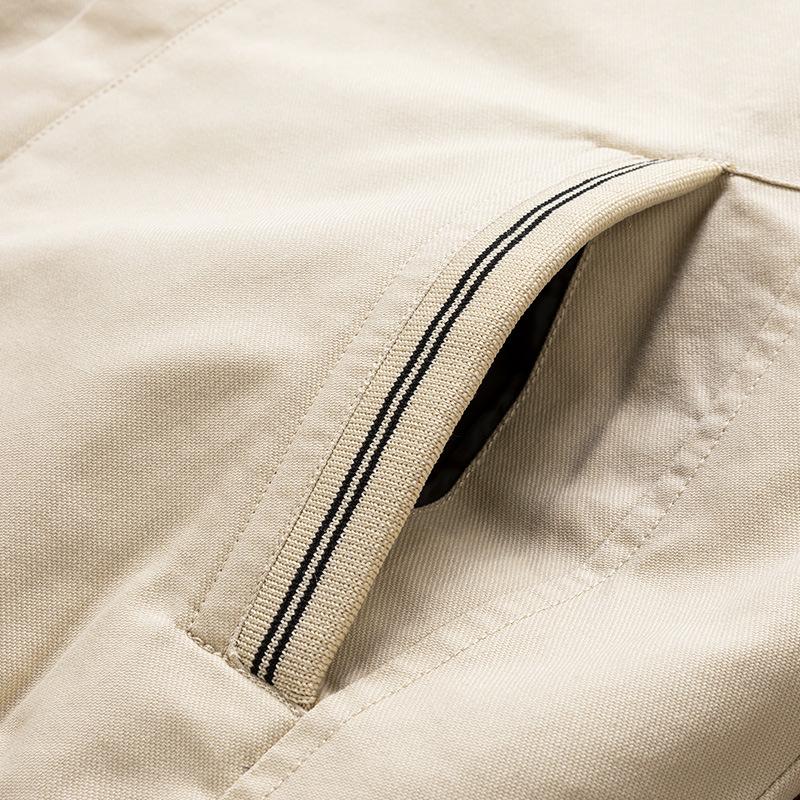 Winter Cotton Vietnamese Men's Jacket Casual Loose Men's Jacket Piled and Thickened