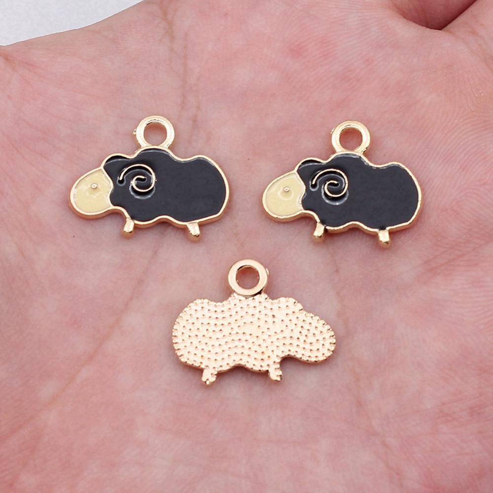 Charms Flamingo Mermaid Enamel Pendants Wedding Jewelry Findings QC054