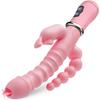 2-in-1 Licking Tongue & Vibrating Massager 12 Modes Female Clitoral G-Spot Stimulator USB Chargeable Adult Sexuality Product Toy
