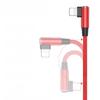 Elbow Data Cable for iPhone 6S/7/8/11/12Pro Max/XS - Fast Charging Compatible