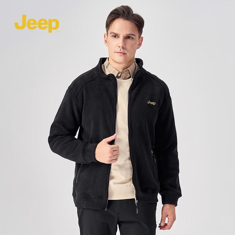 Jeep Men s Outdoor Fleece Inner Jacket P844MWJ392 4XL