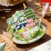 West Lake 3D Painted Refrigerator Magnet - Chinese Style Souvenir Gift