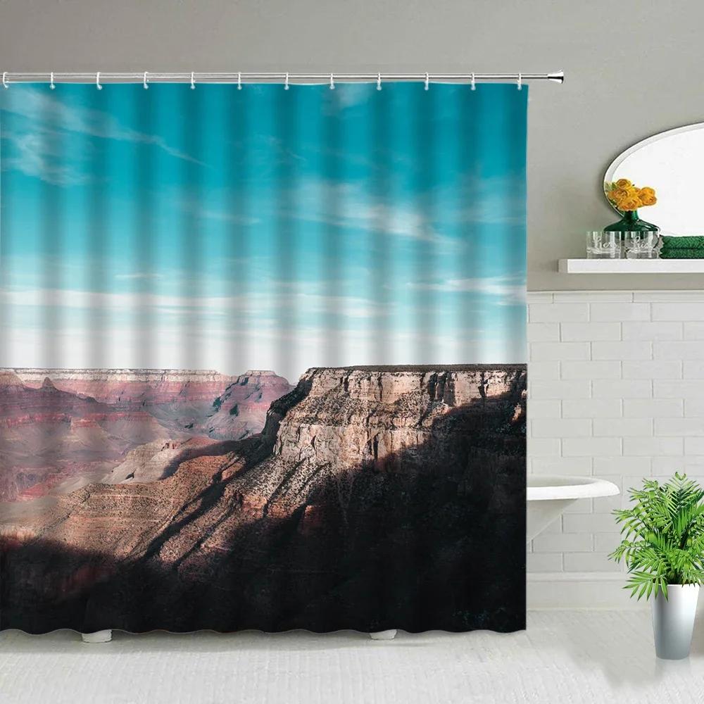 Forest Pathway Print Water-Resistant And Mildew-Resistant Shower Curtain With Nature-Inspired Design For Serene Bathroom Decor