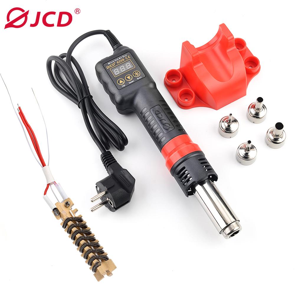 JCD 8208 Heat Gun Micro Soldering Station 750W Soldering Hot Air Gun LCD Digital Hair Dryer For BGA IC Welding Repair Tools