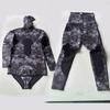 Heren Camo 2-delig Duikpak Duiken Snorkelen Speervissen 1.5mm 2mm 3mm Neopreen Thermisch Duikpak