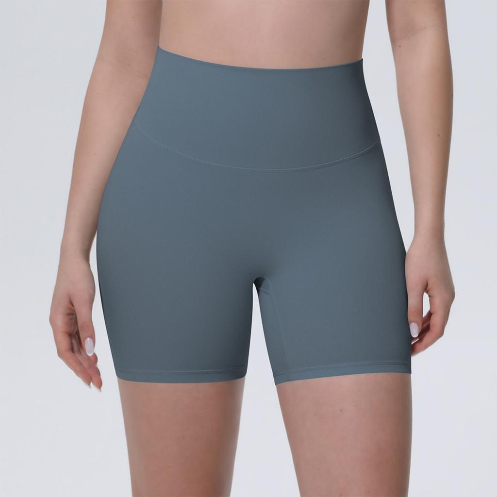 Women High Waist Yoga Shorts Seamless Stretchy Athletic Biker Shorts for Running Workout Gym Fitness Training