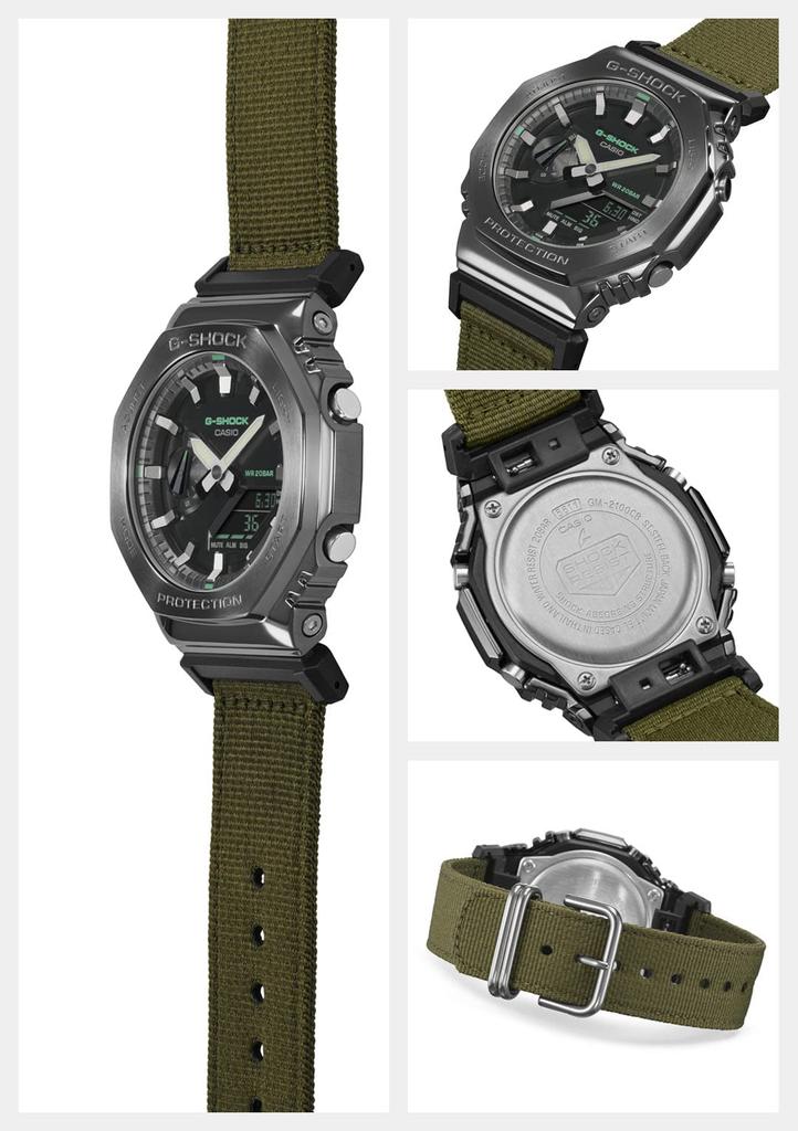 Watch Web Limited Metal Covered Green [Casio] G-Shock [] GM-2100CB-3AJF Pánské