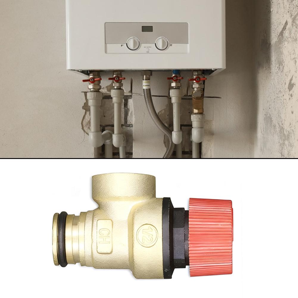 For Gas Boiler Thread Type Safety Valve 3Bar Pressure Relief Valve Efficient Pressure Regulation for Heating Systems