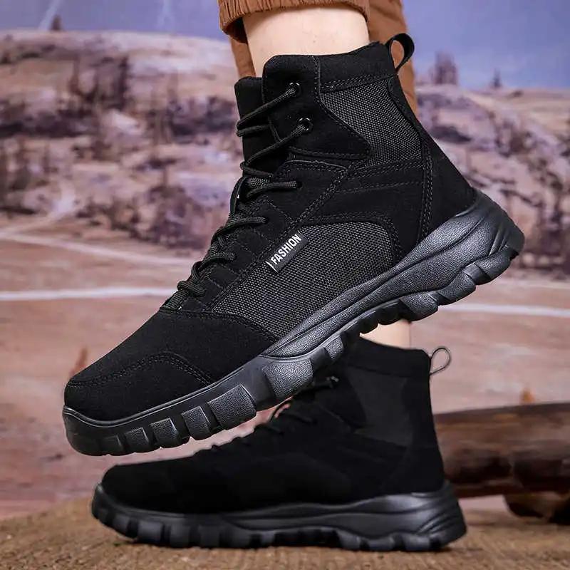 Fashion Autumn-spring Nonslip Shoes Boot Original Boots Sneakers Men's Vip Sports Chassure Vip Special Use Shoos High-tech