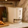 Moisture-Proof Food-Grade Sealed Bucket Visible Flour Storage Bucket  Restaurant