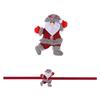 2pcs Cute Christmas Doll Curtain Tiebacks Creative Curtain Fixer Snowman Curtain Strap  New Year