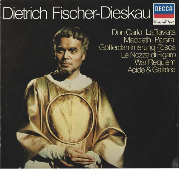 

LP Record DIETRICH FISCHERDIESKAU Dietrich Fischerdieskau GRV7 DECCA 1982 UK Classical Used