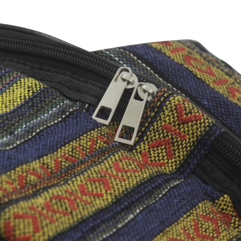 Ethnic Style Snare Drum Bag with Outside Pockets Portable Drum Case Storage Pouch Oxford Cloth Drum Backpack Durable